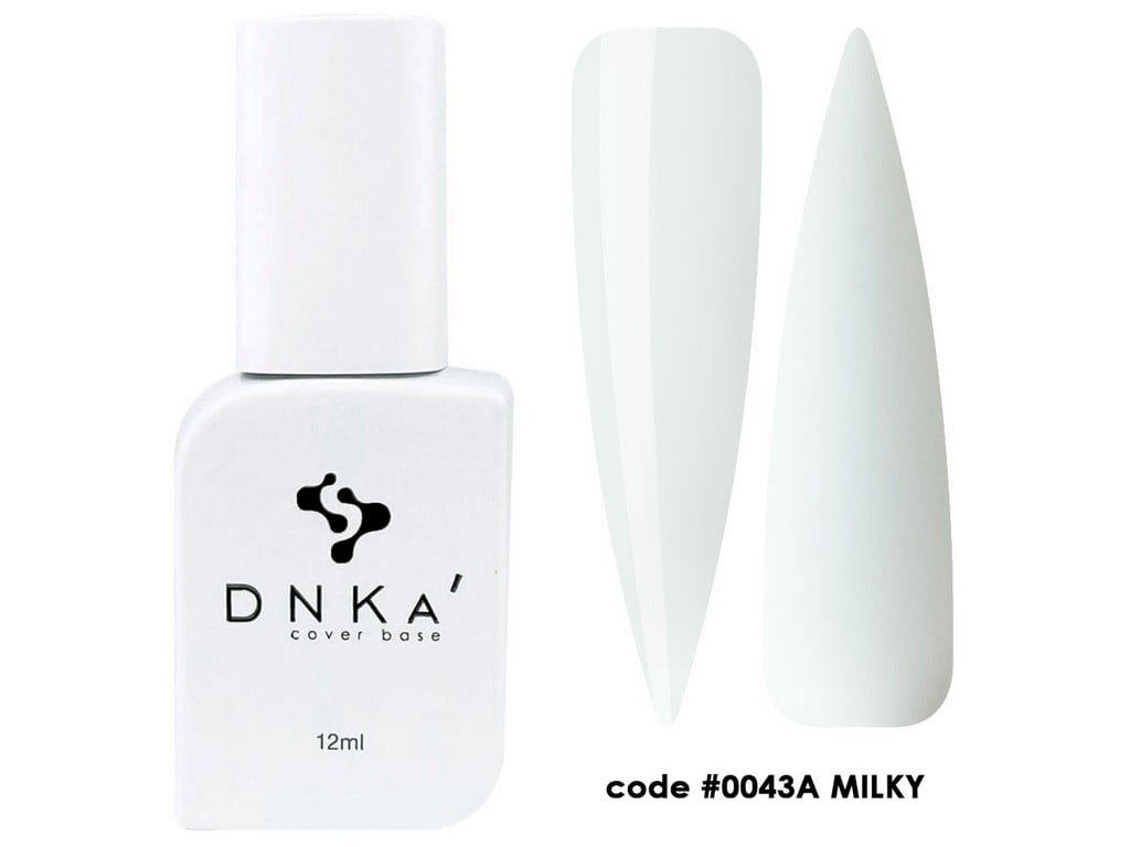 DNKa Rubber Base French Cover #0043A Milky 12ml