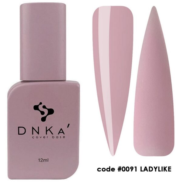 DNKa Rubber Base French Cover #0091 Ladylike 12ml