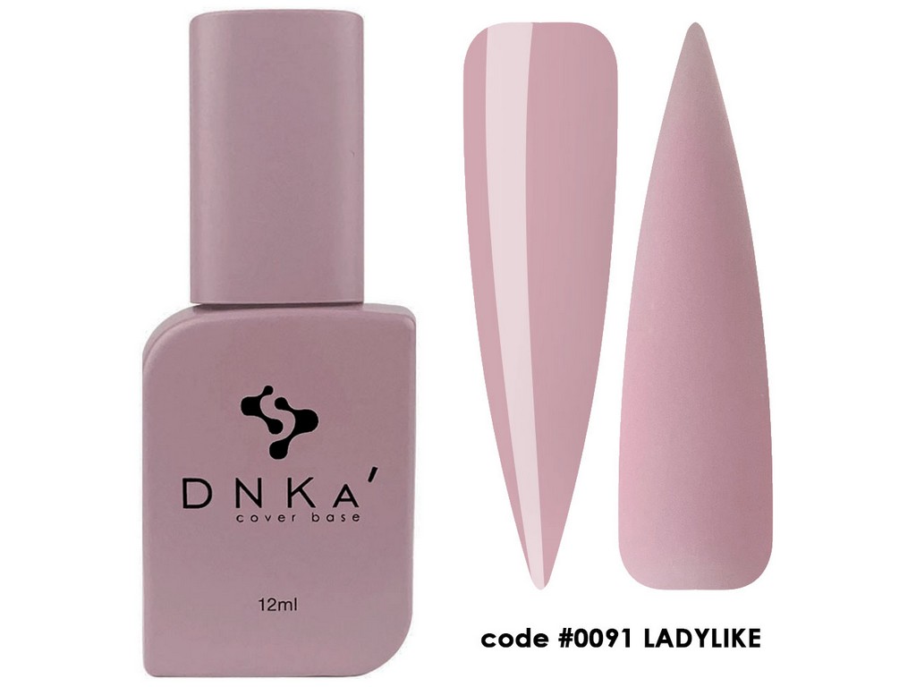 DNKa Rubber Base French Cover #0091 Ladylike 12ml
